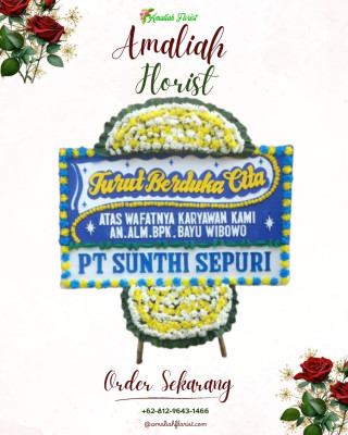 Papan Bunga Duka di Tembesi