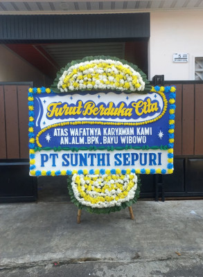 Papan Bunga Duka di Tembesi